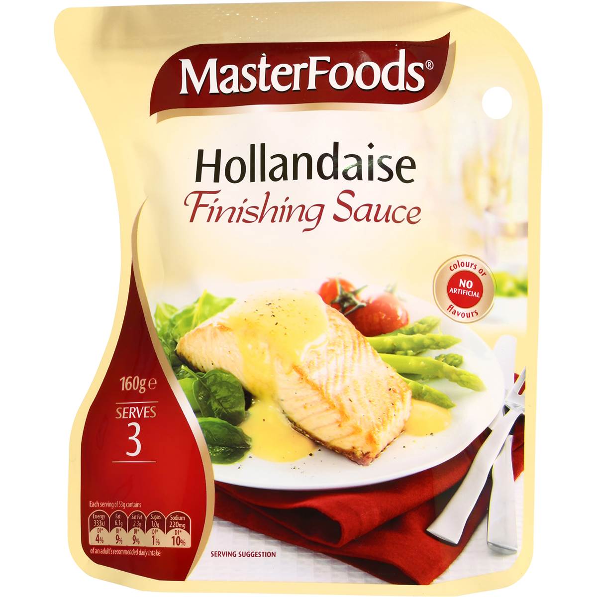 Masterfoods Finishing Sauce Hollandaise 160g Woolworths