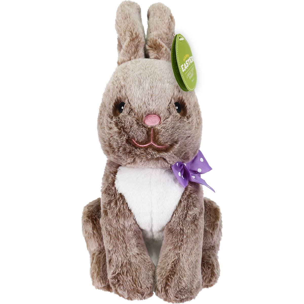 Easter Large Soft Rabbit 32cm Brown Each Woolworths