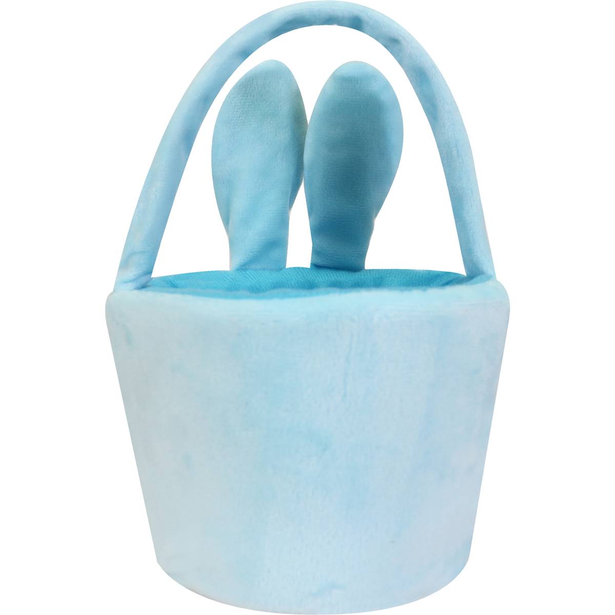 Easter Plush Basket Blue Each | Woolworths