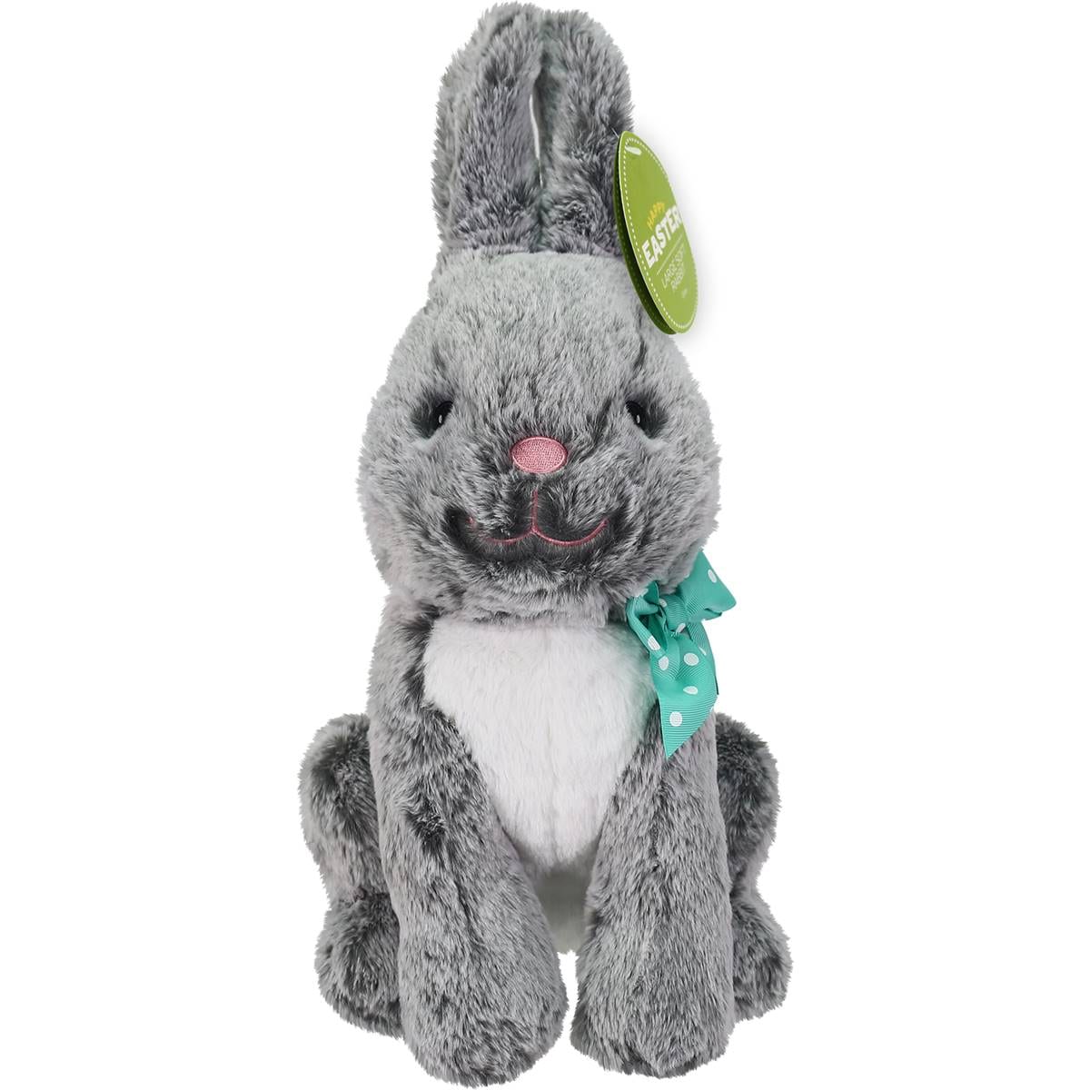Easter Large Soft Rabbit 32cm Grey Each Woolworths