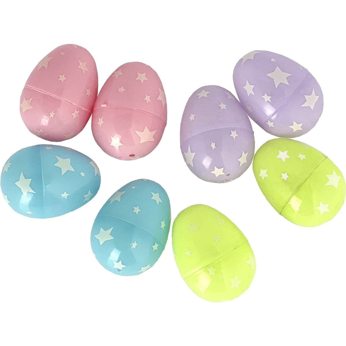 Easter Plastic Surprise Eggs Pastel 8 Pack Woolworths