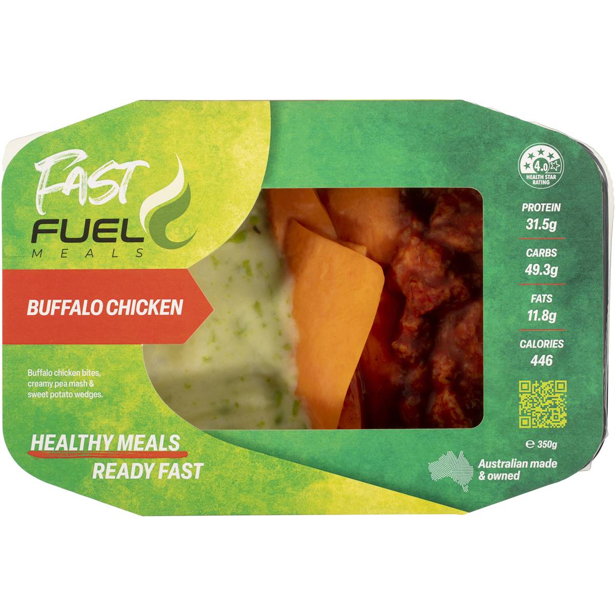 Fast Fuel Buffalo Chicken 350g Woolworths