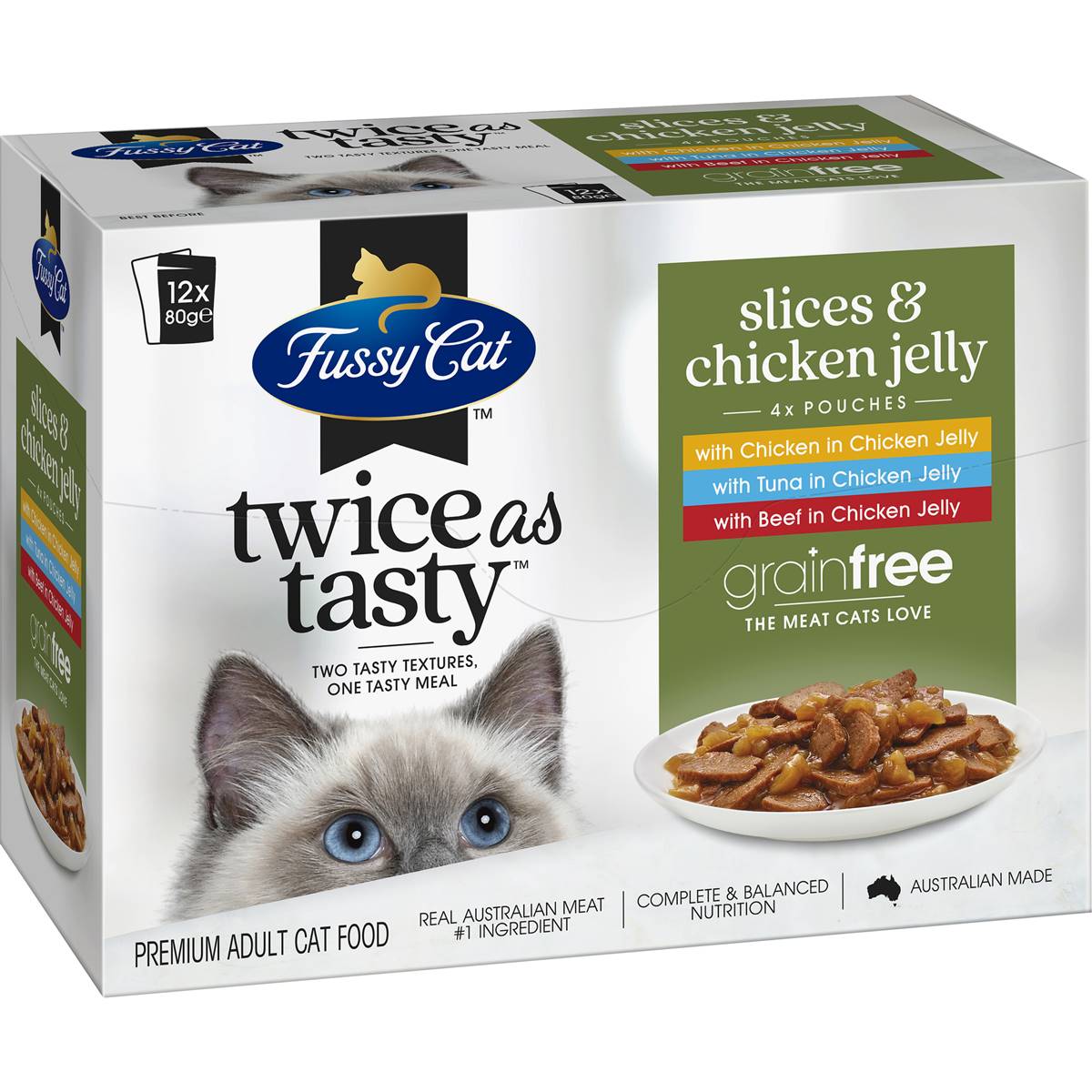 Fussy cat sale wet food