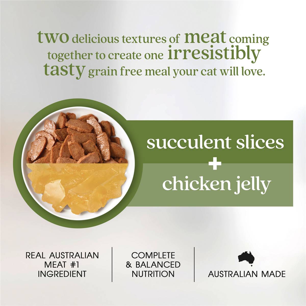 Fussy Cat Grain Free Adult Wet Cat Food Slices & Chicken Jelly 80g X 12