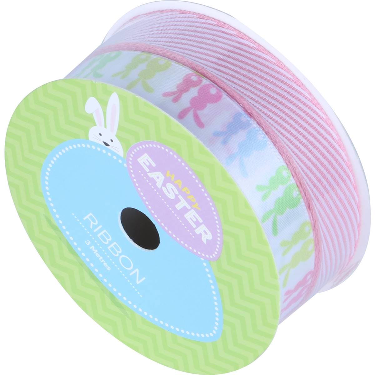 Easter Ribbon Medium Satin 2 Pack Woolworths