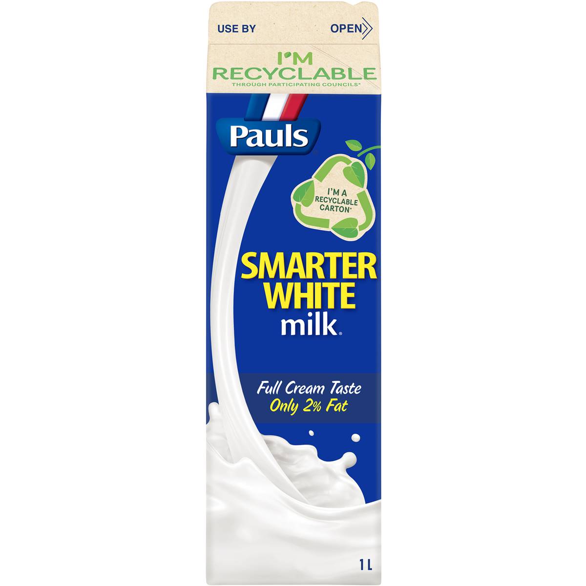 pauls-smarter-white-milk-1l-woolworths