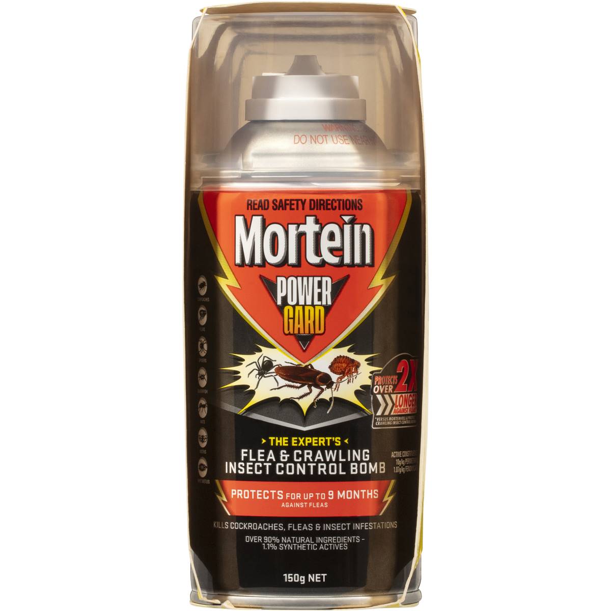 Mortein Power Gard Flea & Crawling Insect Control Bomb 3 Pack Woolworths