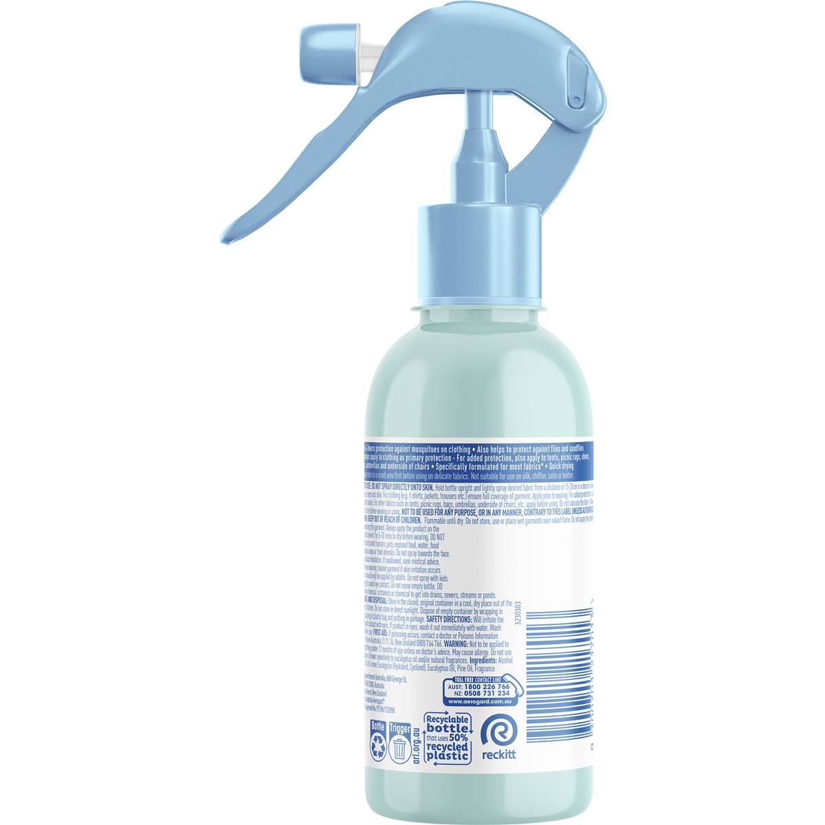 Aerogard Naturals Insect Repellent Fabric Spray 210ml Woolworths