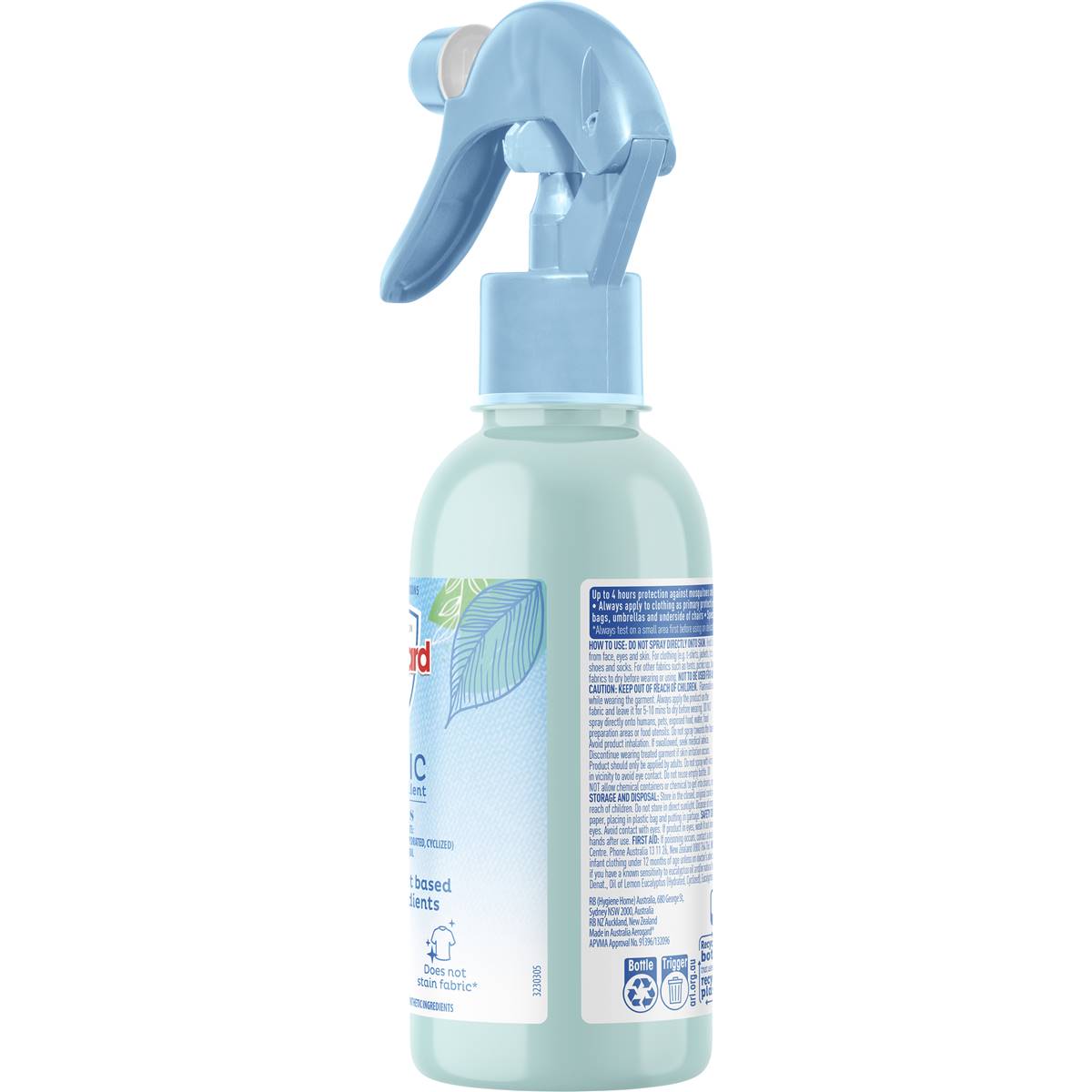 Aerogard Naturals Insect Repellent Fabric Spray 210ml Woolworths