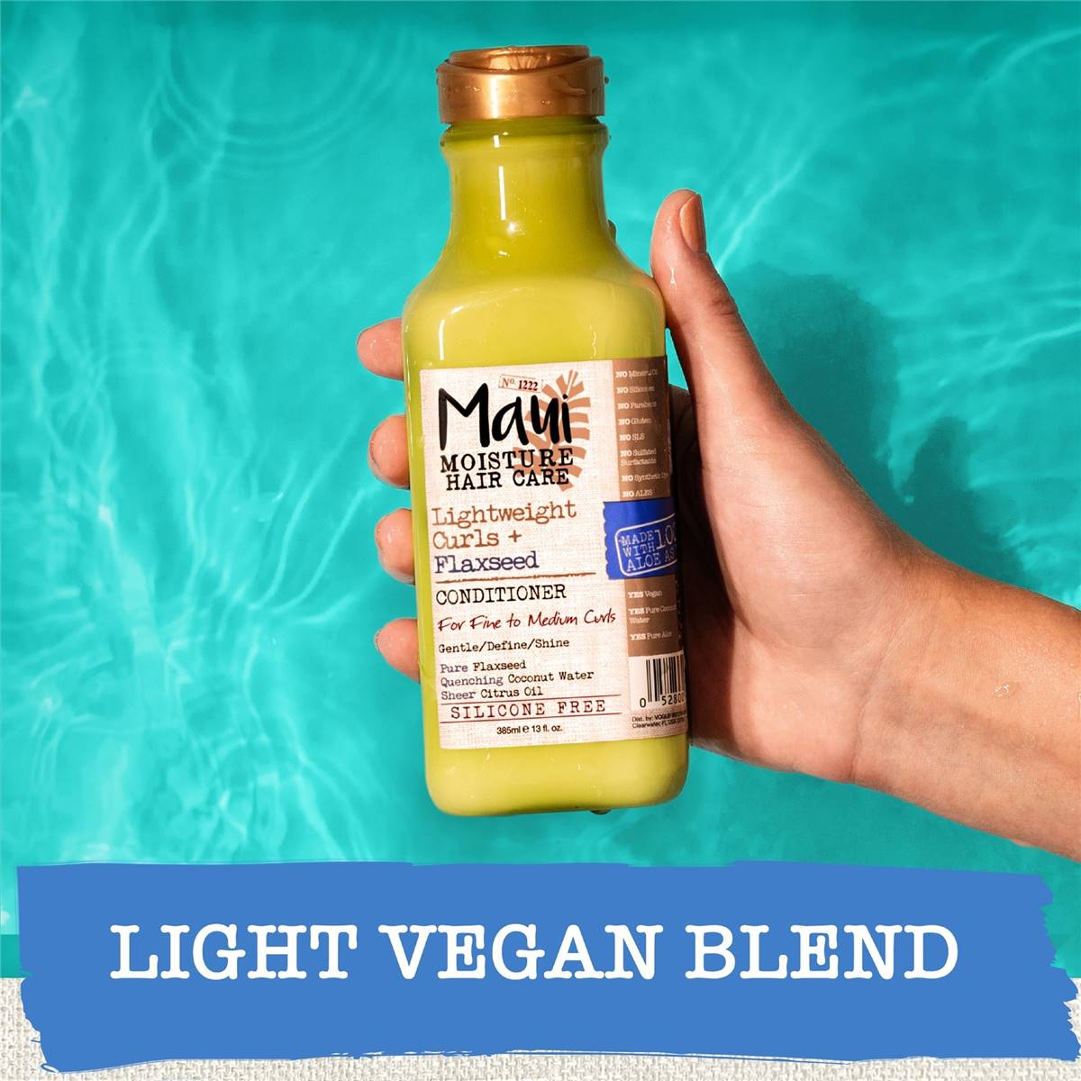 Maui Moisture Lightweight Curls + Flaxseed Conditioner For Wavy Hair