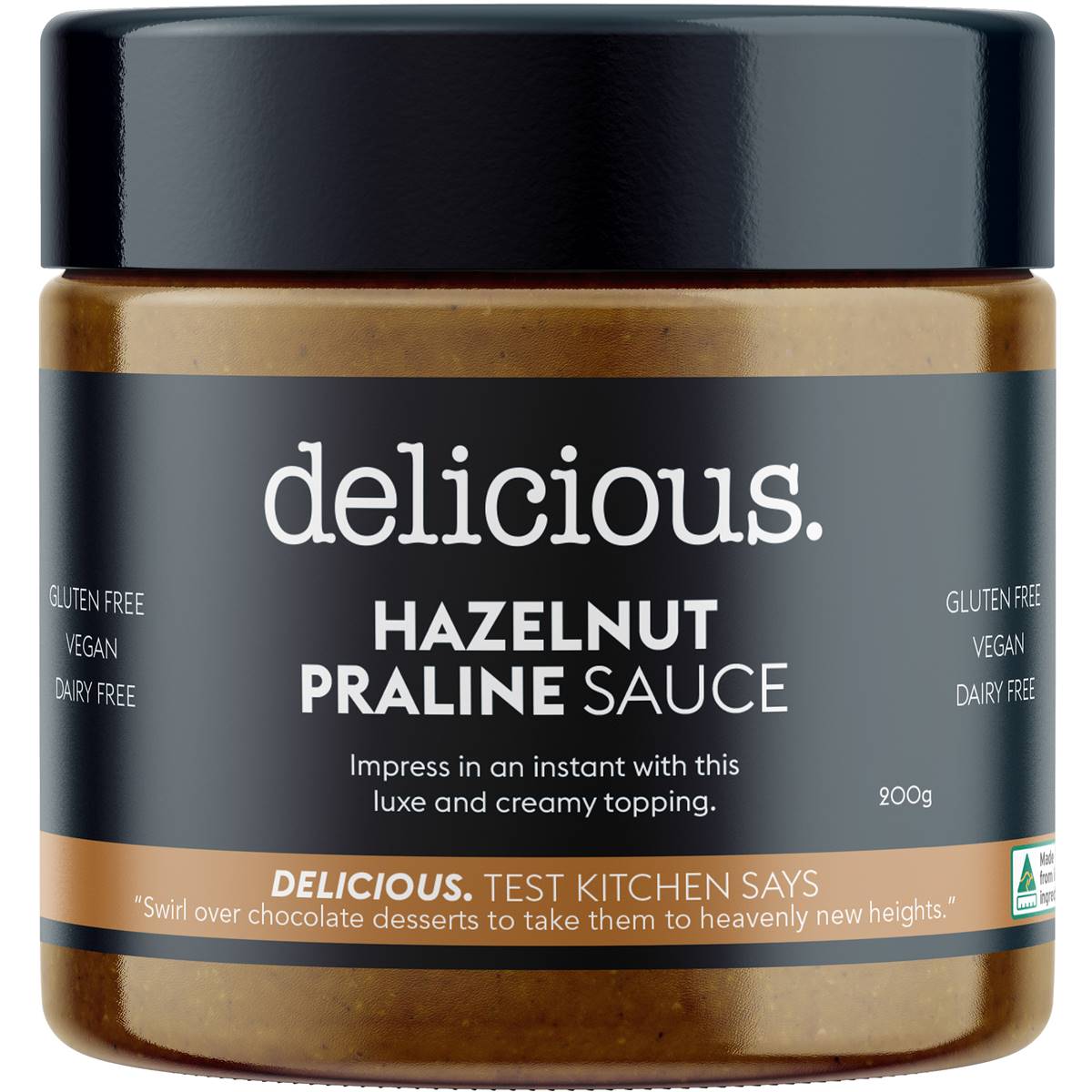 Delicious Hazelnut Praline Sauce 200g Woolworths