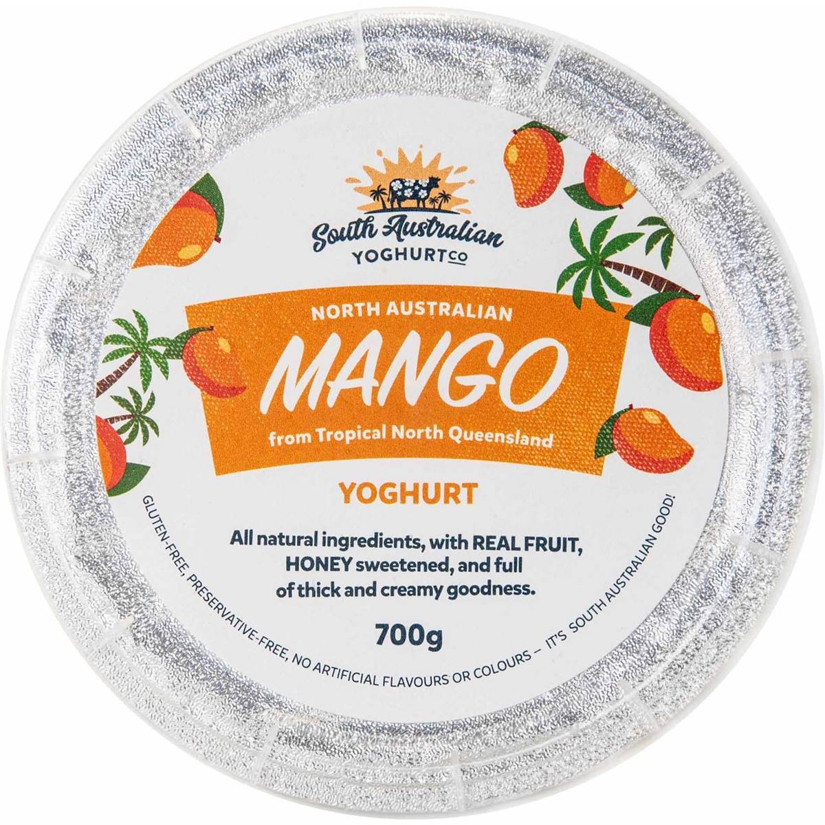 South Australian Yoghurt Co. Mango Yoghurt 700g Woolworths