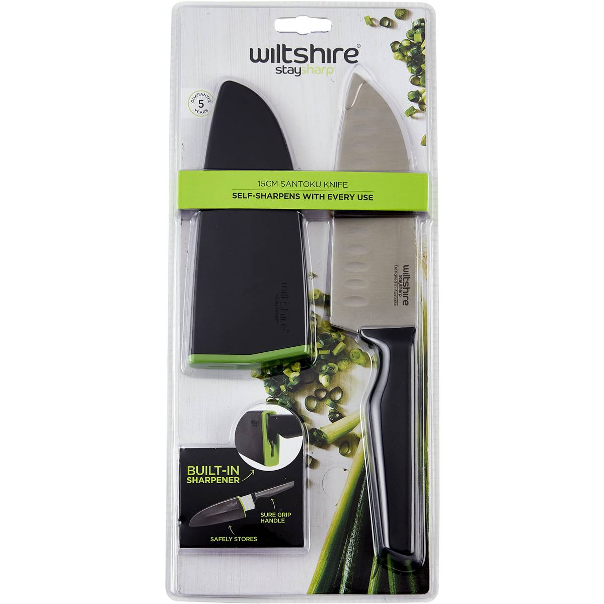 Wiltshire Stay Sharp 15cm Santoki Knife Each Woolworths