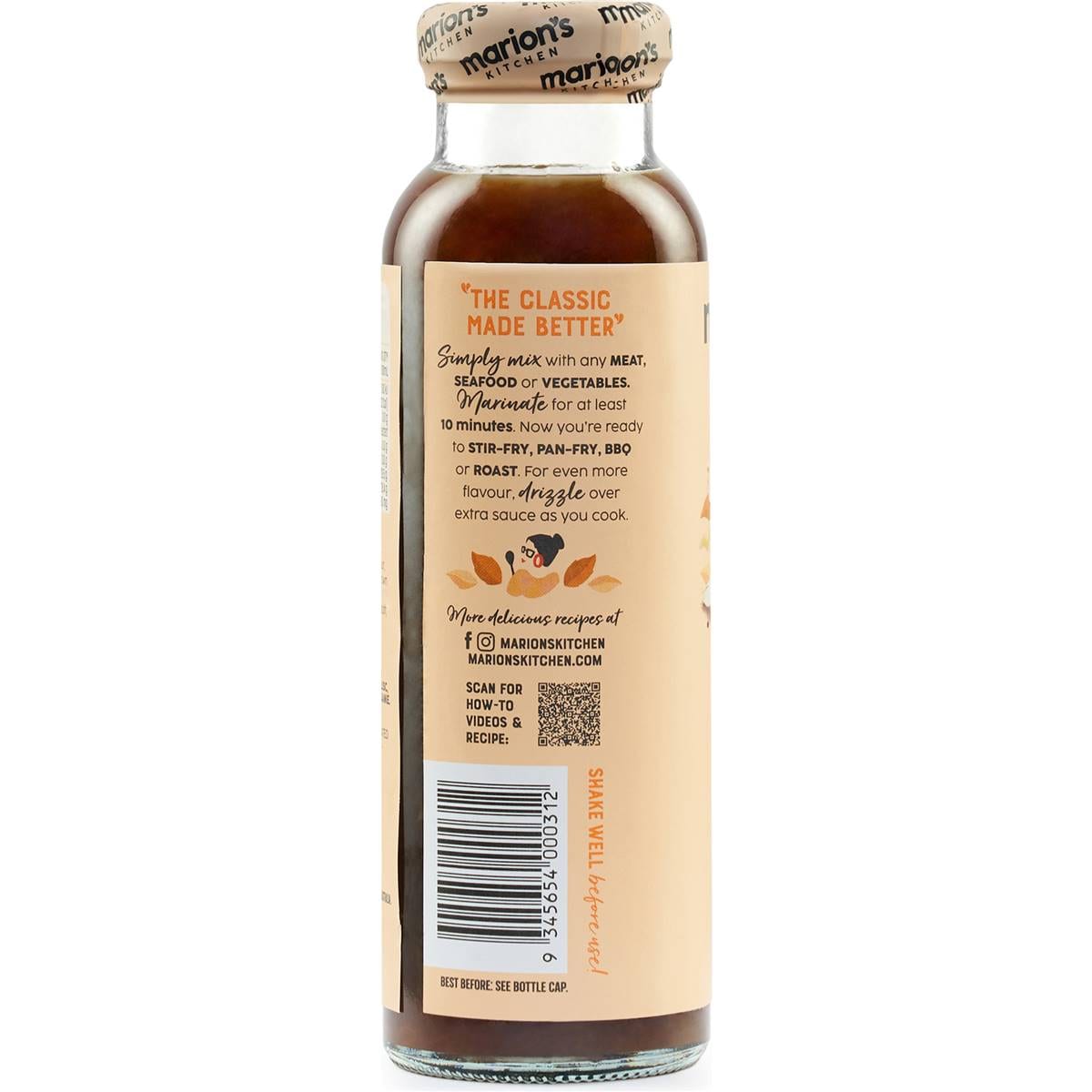 Marion's Kitchen Honey, Soy & Garlic Marinade & Sauce 240ml Woolworths