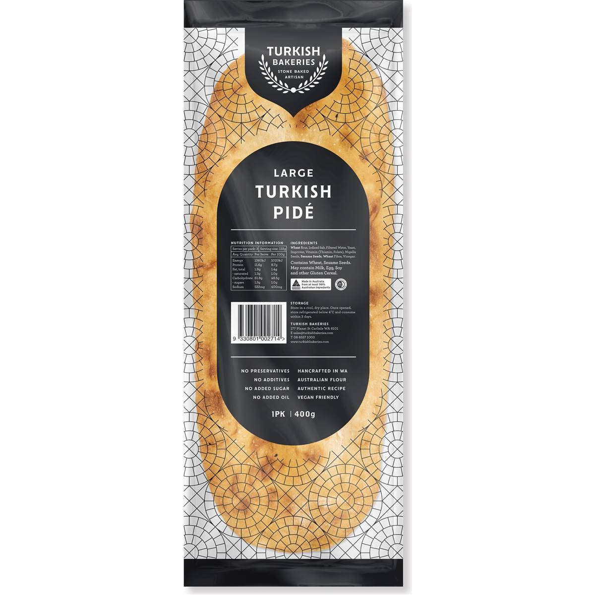 Turkish Bakeries Large Turkish Pide 
