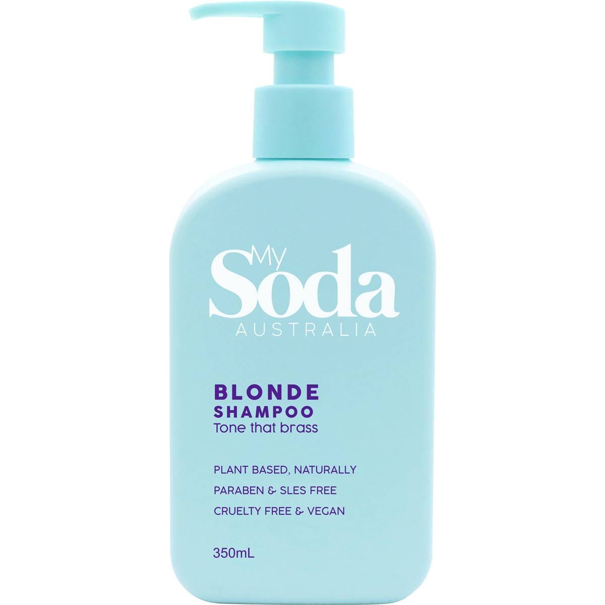 My Soda Purple Toning Blonde Shampoo 350ml Woolworths