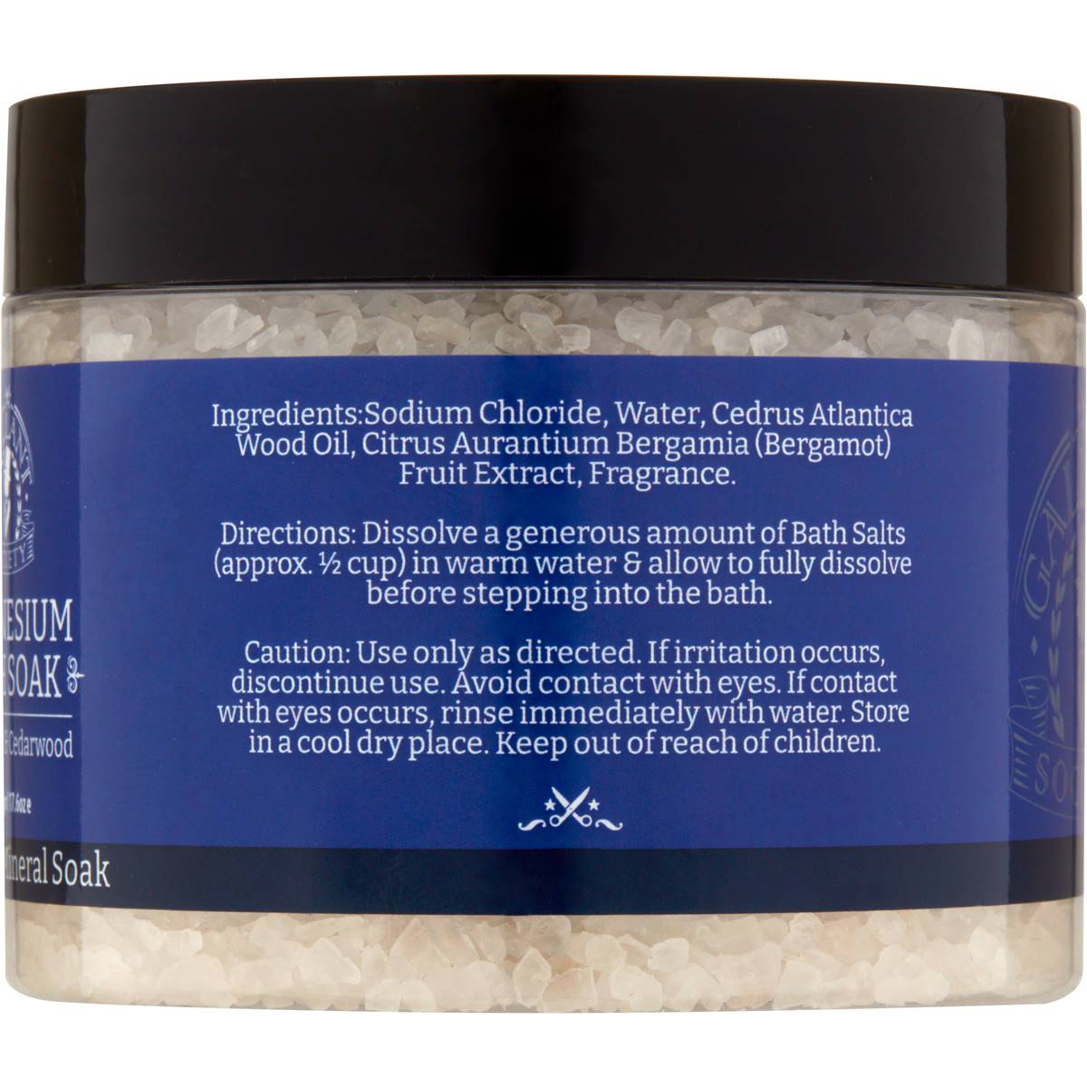 Gallant Society Magnesium Bath Soak 500g Woolworths