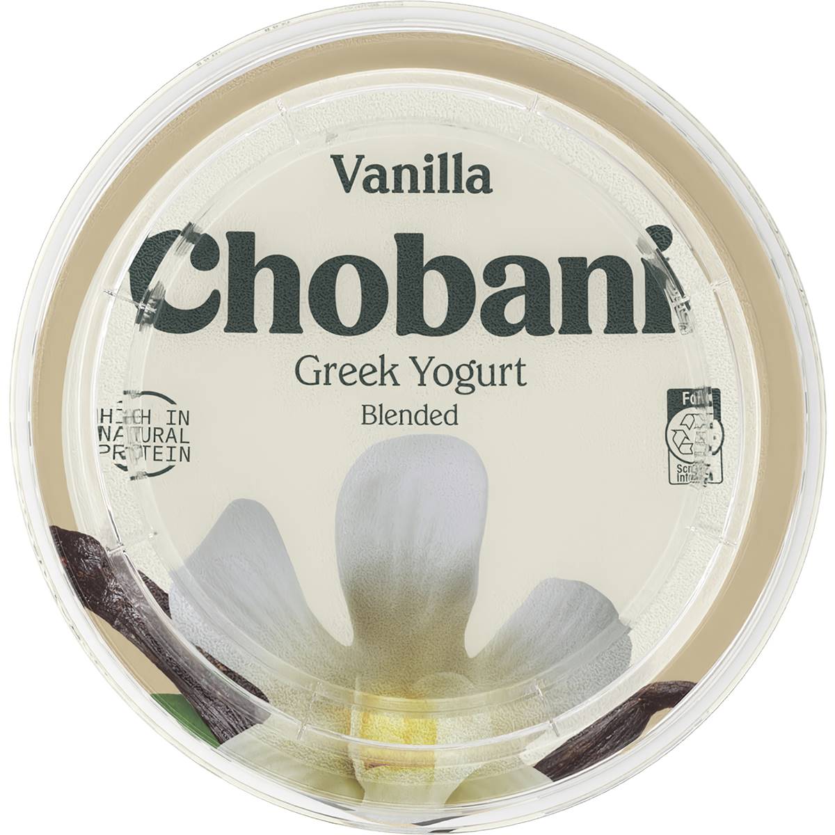 Chobani Vanilla Greek Yoghurt Tub 700g Woolworths