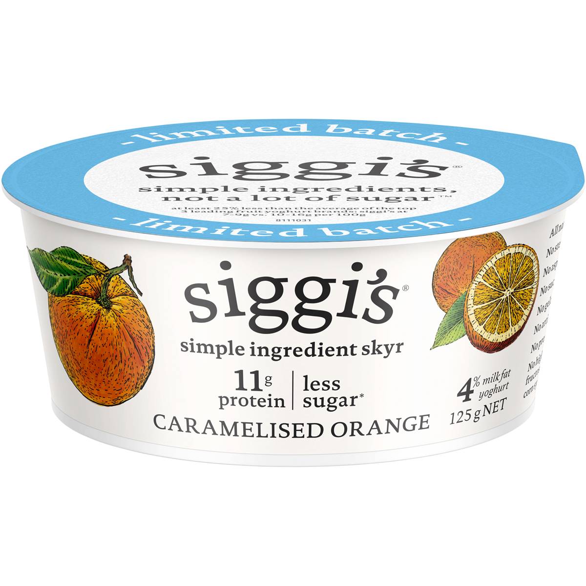 Siggi&amp;#39;s Caramelised Orange Yoghurt 125g | Woolworths