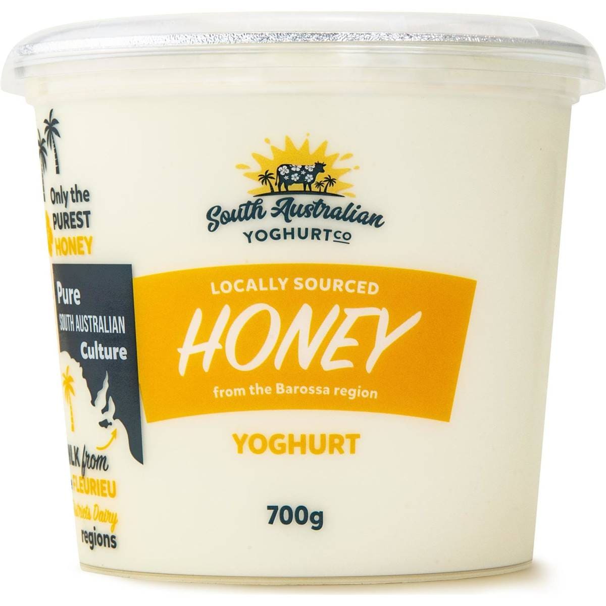 South Australian Yoghurt Co. Honey Yoghurt 700g Woolworths