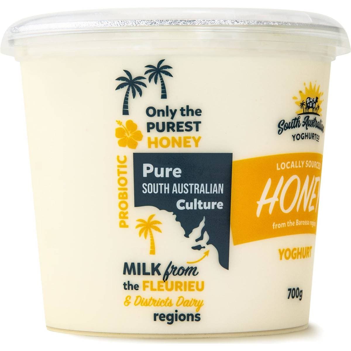 South Australian Yoghurt Co. Honey Yoghurt 700g Woolworths