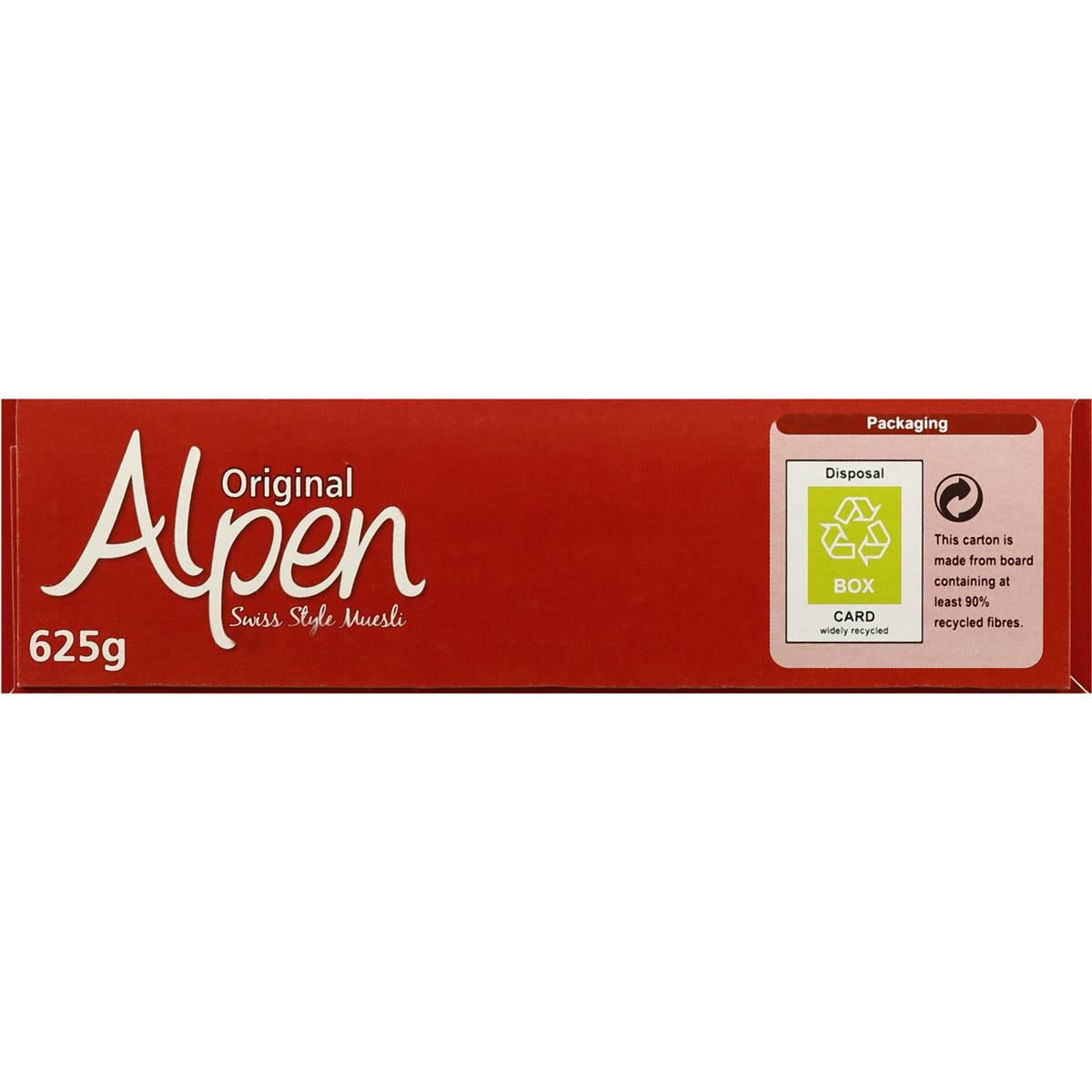 Alpen Muesli Original 625g Woolworths