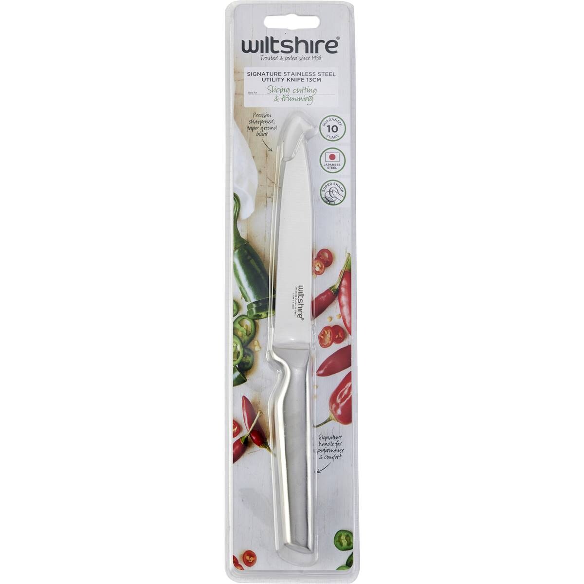 Wiltshire Signature Ss Utility Knife 13cm Each Woolworths