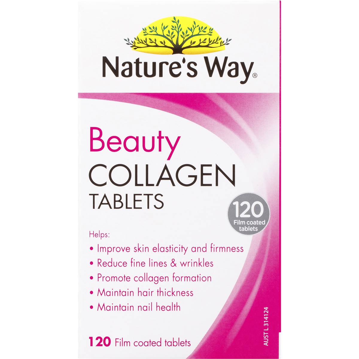 Nature's Way Beauty Collagen Tablets 120 Pack Woolworths