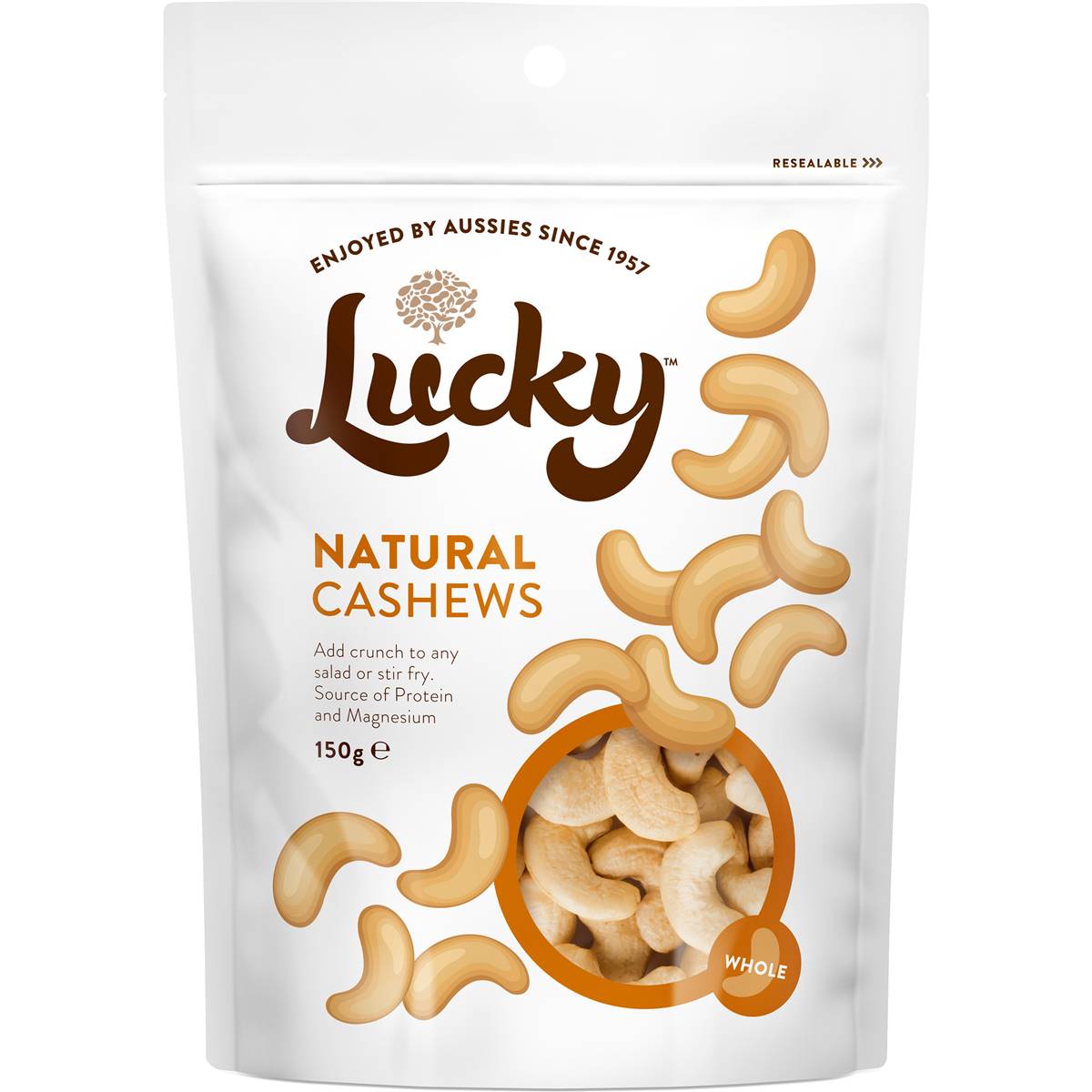 Lucky Natural Cashews 