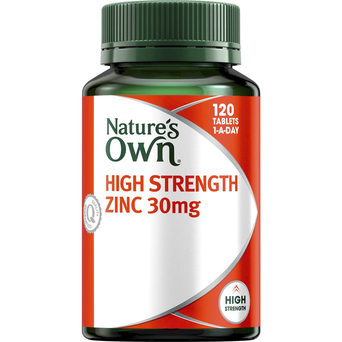 Nature S Own High Strength Zinc Tablets Pack Woolworths