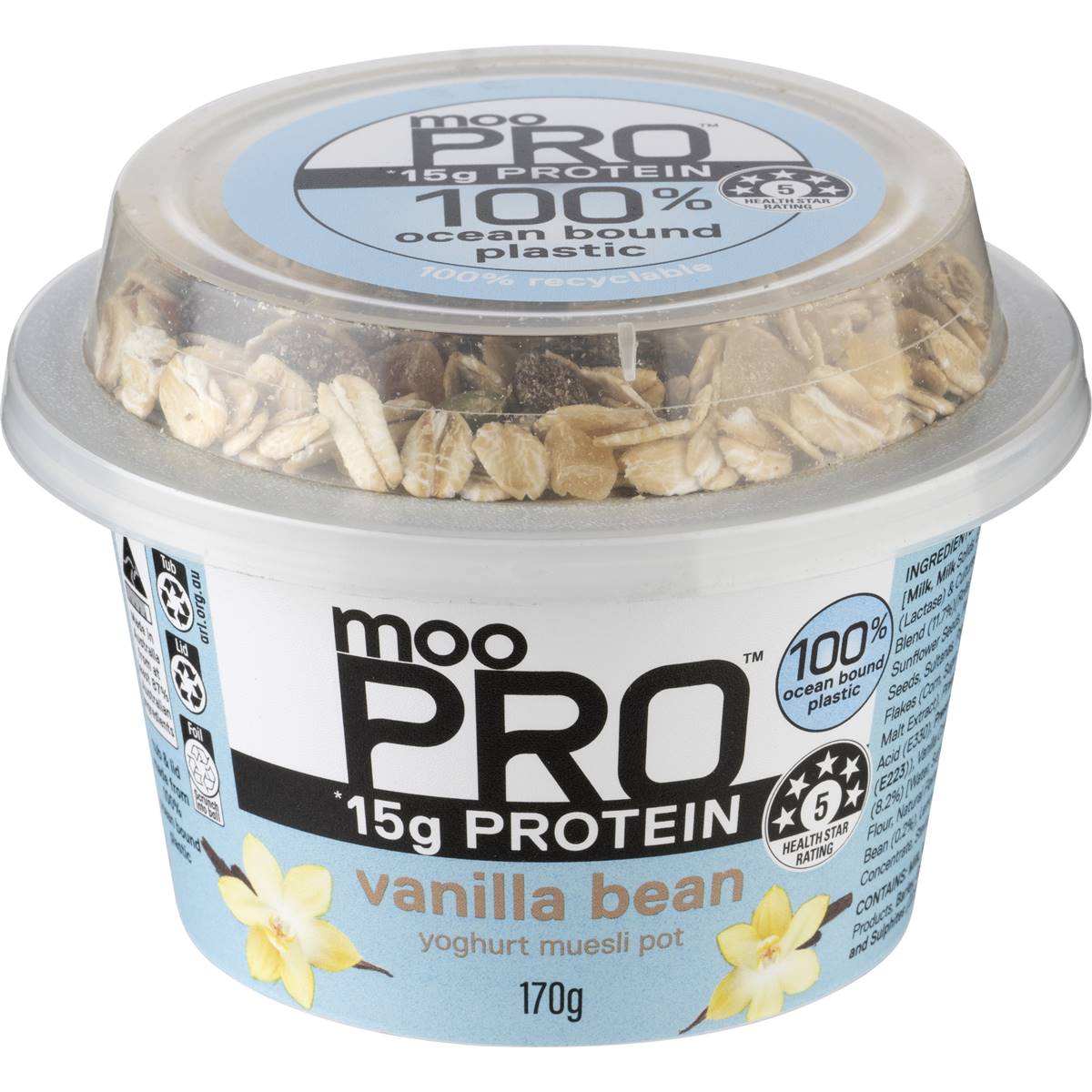 Moo Greek Style Yoghurt & Granola Vanilla Bean