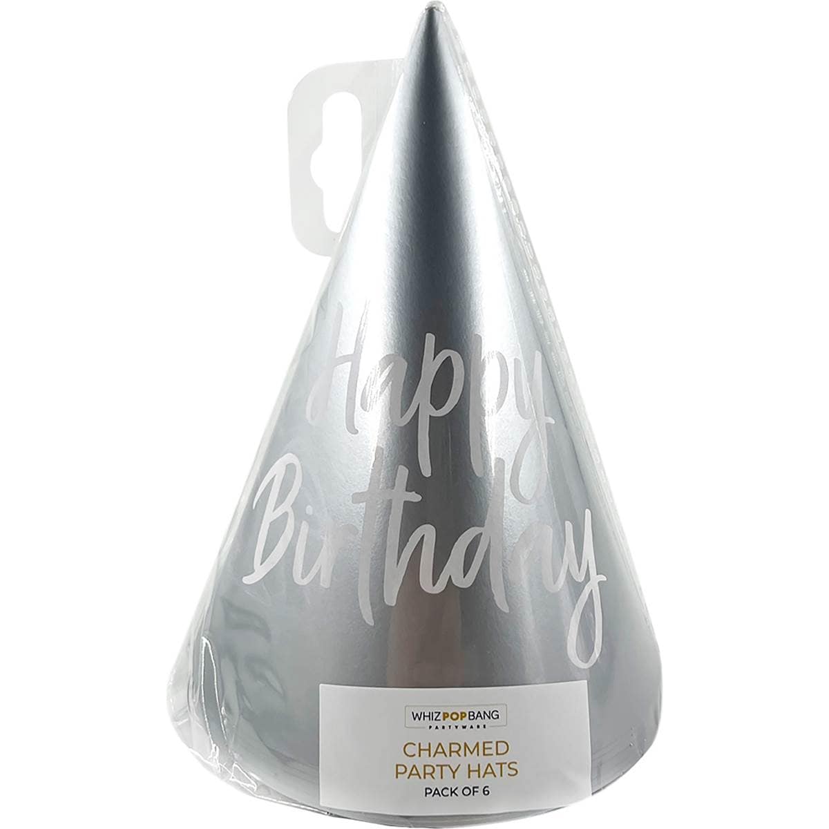 Whiz Pop Bang Charmed Party Hats 6 Pack Woolworths