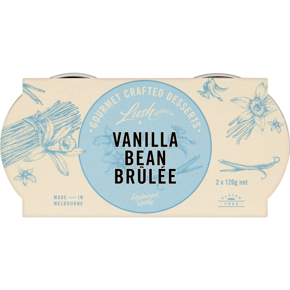 Lush Vanilla Bean Brulee 2 Pack Woolworths