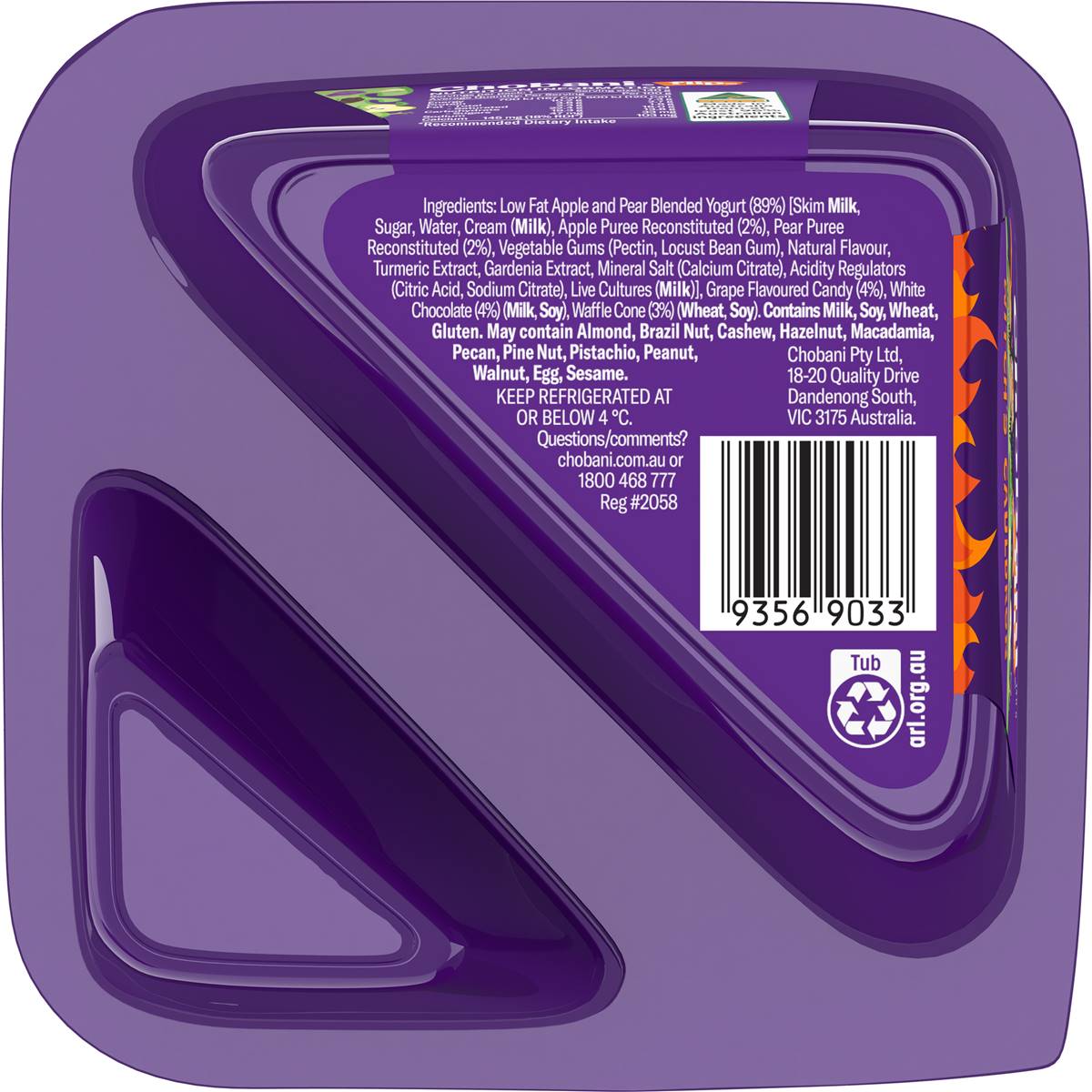 Chobani Halloween Flip Witch's Cauldron Apple & Pear Yoghurt 140g