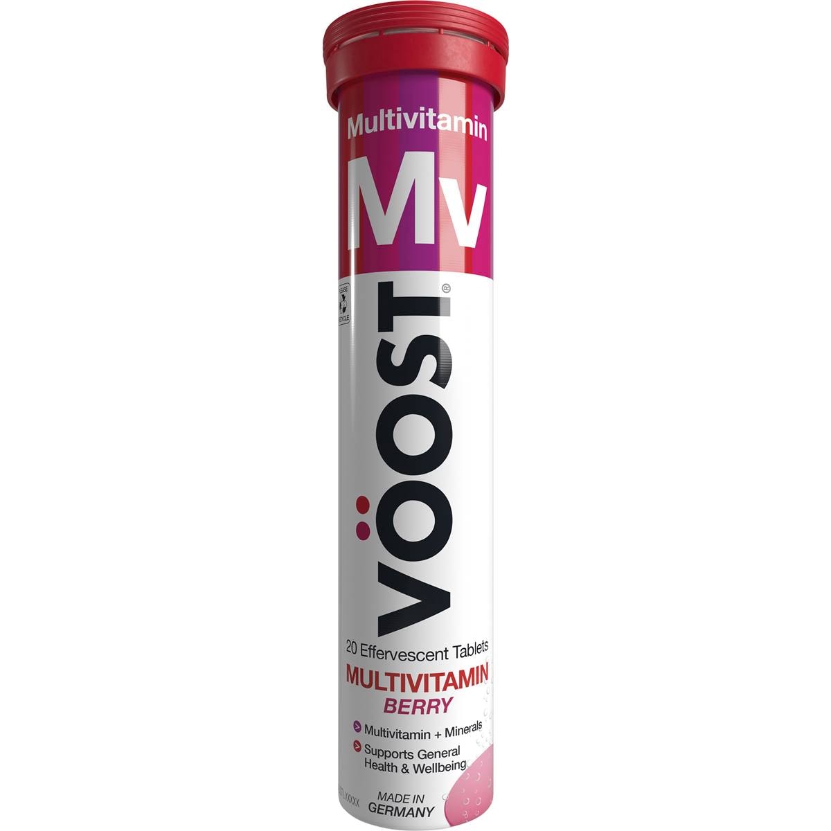 Voost Multivitamin Effervescent Tablets Berry