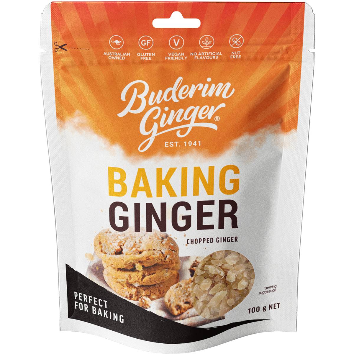 Buderim Ginger Baking Bits 100g Woolworths
