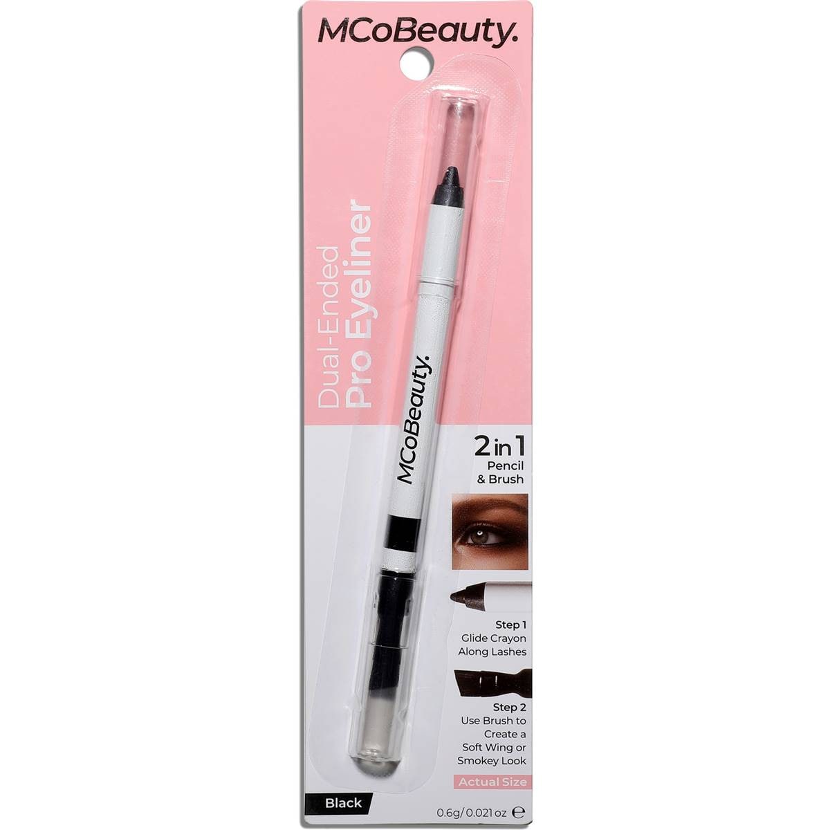 Mcobeauty Dual Ended Pro Eyeliner 0.6g Woolworths
