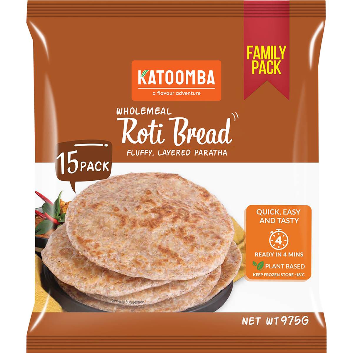 Surinaamse roti de enige echte Lekker Tafelen