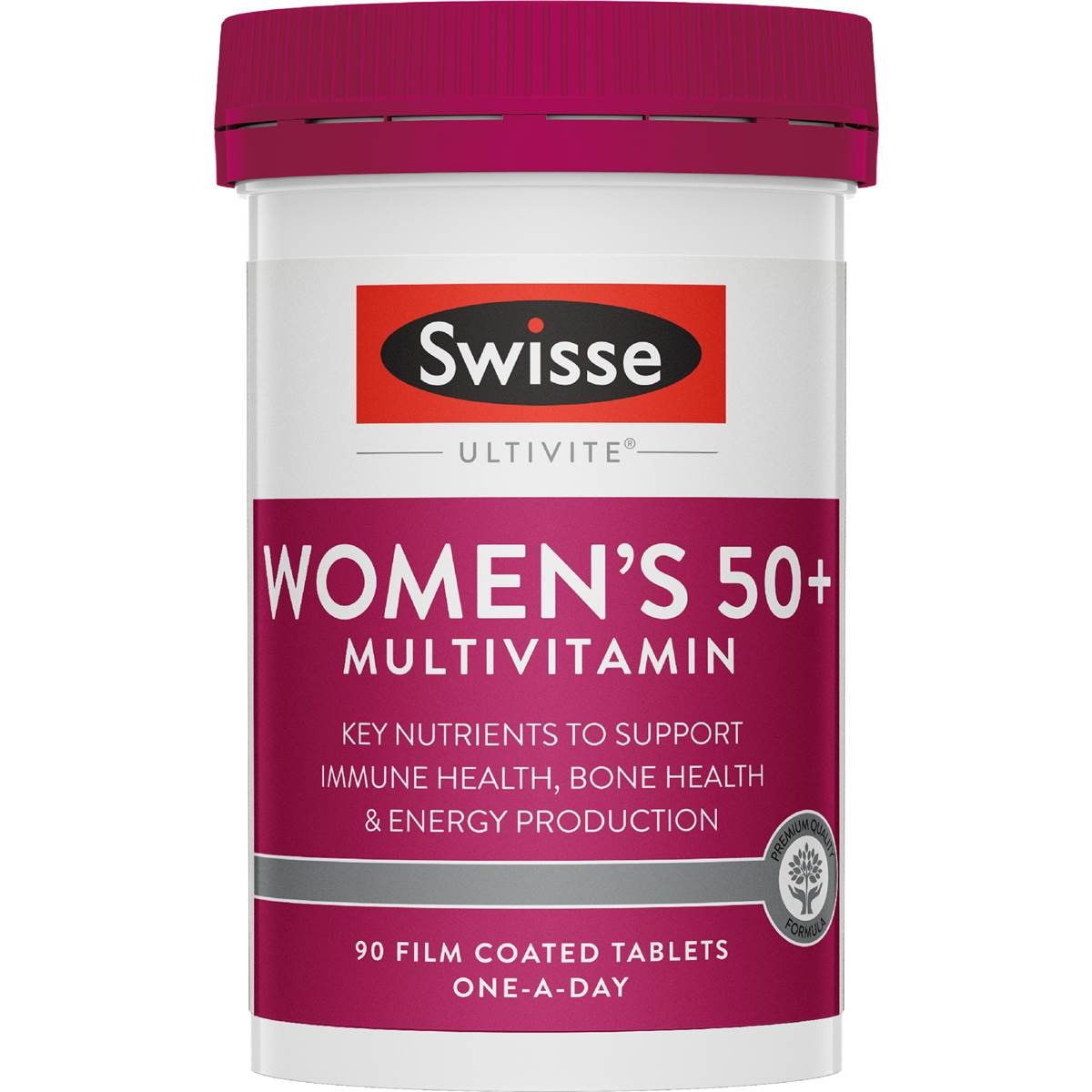 Swisse Ultivite Women's 50+ Multivitamin Tablets 90 Pack