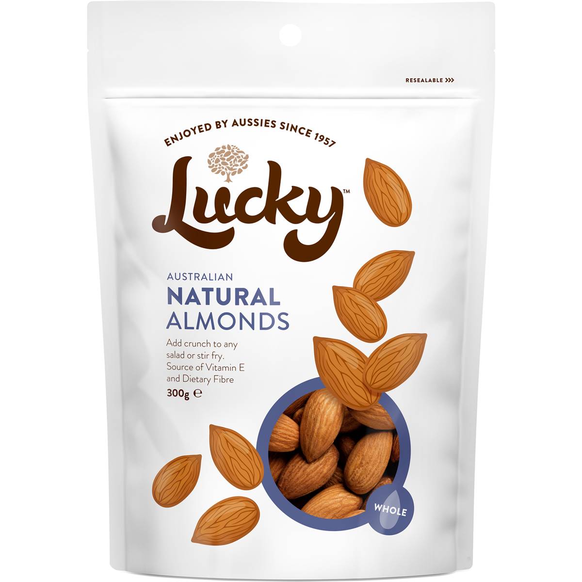 Lucky Natural Almonds 
