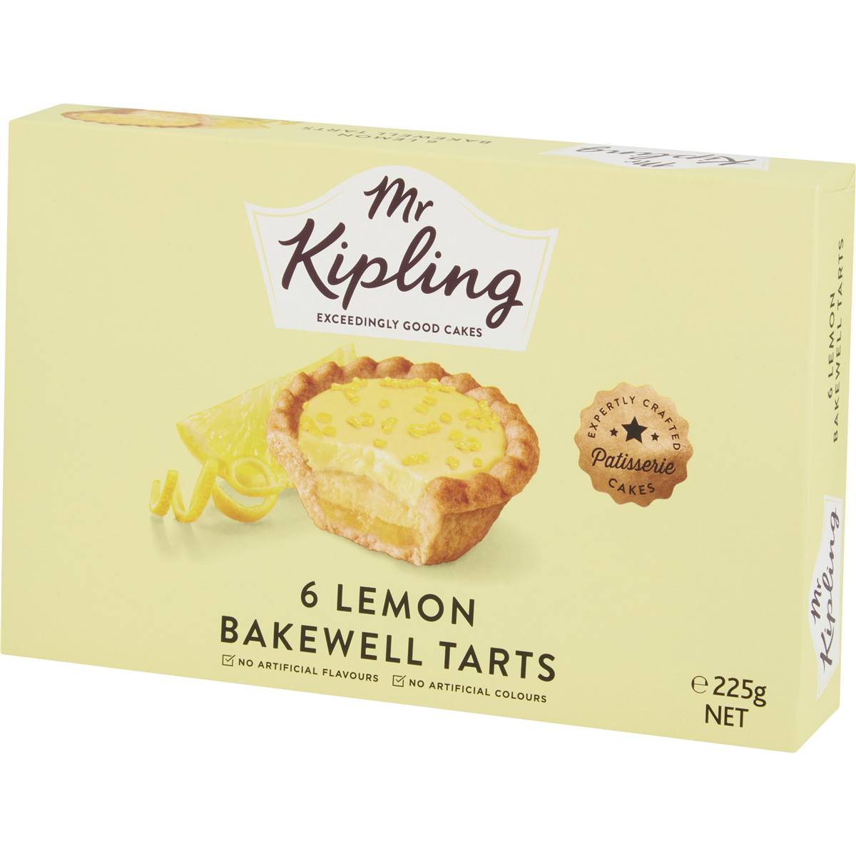 Mr Kipling Lemon Bakewell Tarts 6 Pack | Woolworths