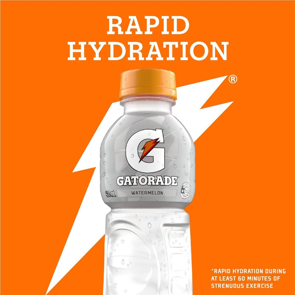 Gatorade Sports Drinks Watermelon Chill Electrolyte Hydration Bottle 600ml Woolworths