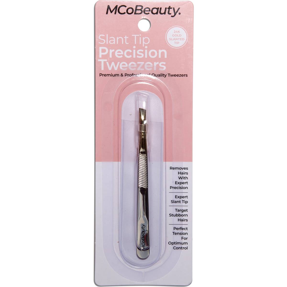 Mcobeauty Slant Tip Precision Tweezers Each Woolworths