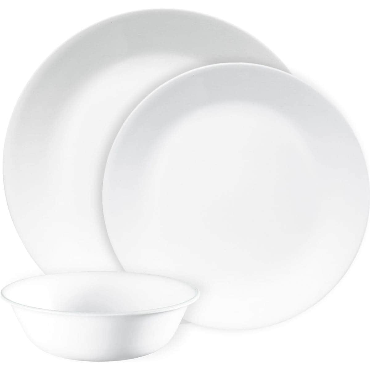 Corelle Winter Frost White 12 Piece Set Each Woolworths
