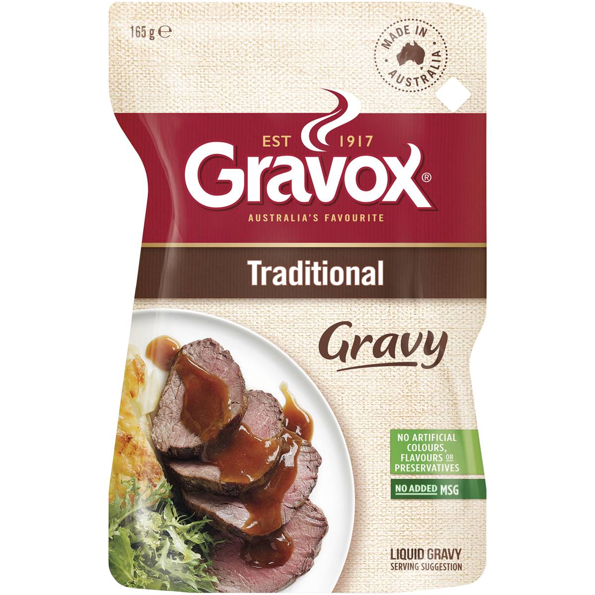 Gravox Gravy Liquid Traditional 165g Woolworths