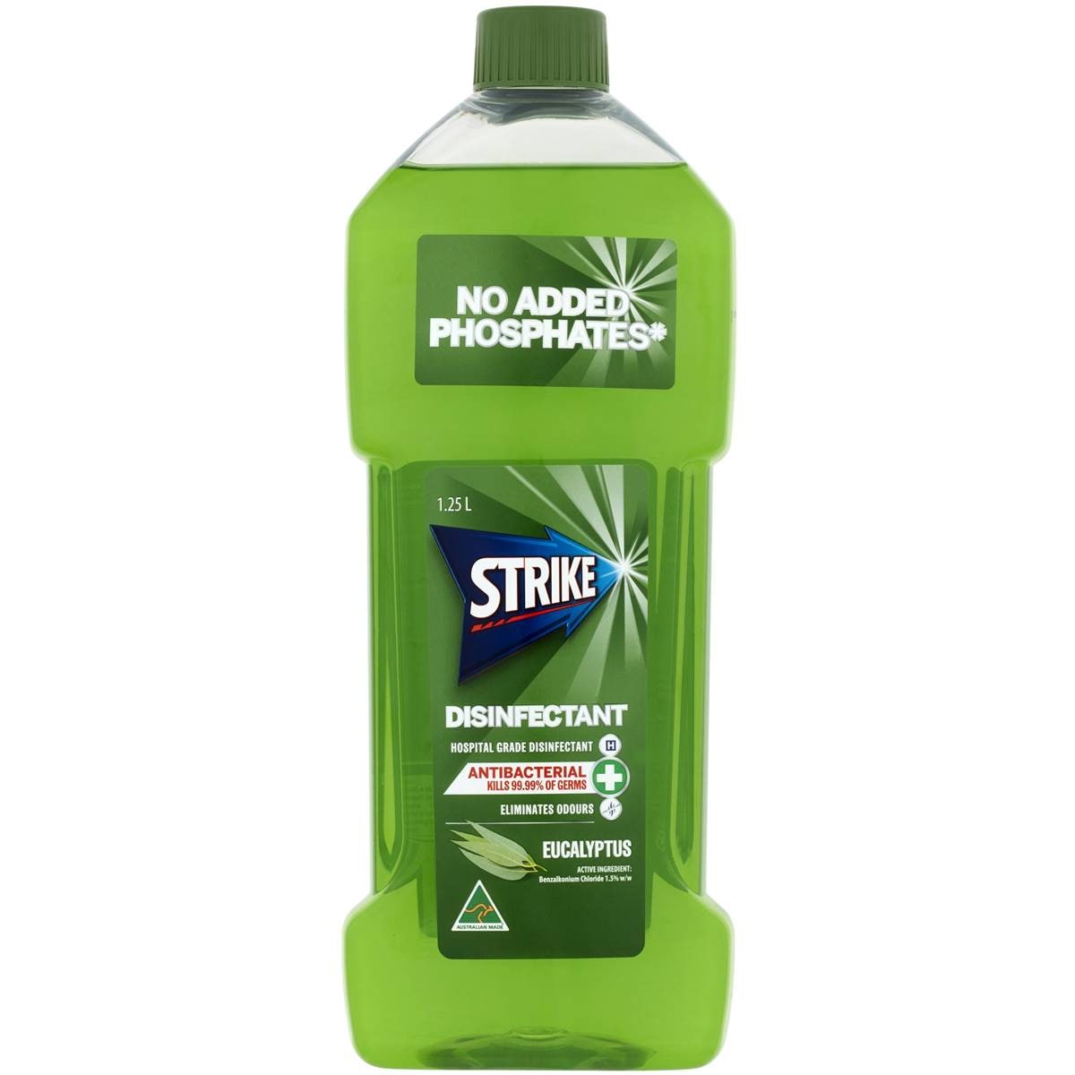 Strike Disinfectant Eucalyptus 1.25l Woolworths