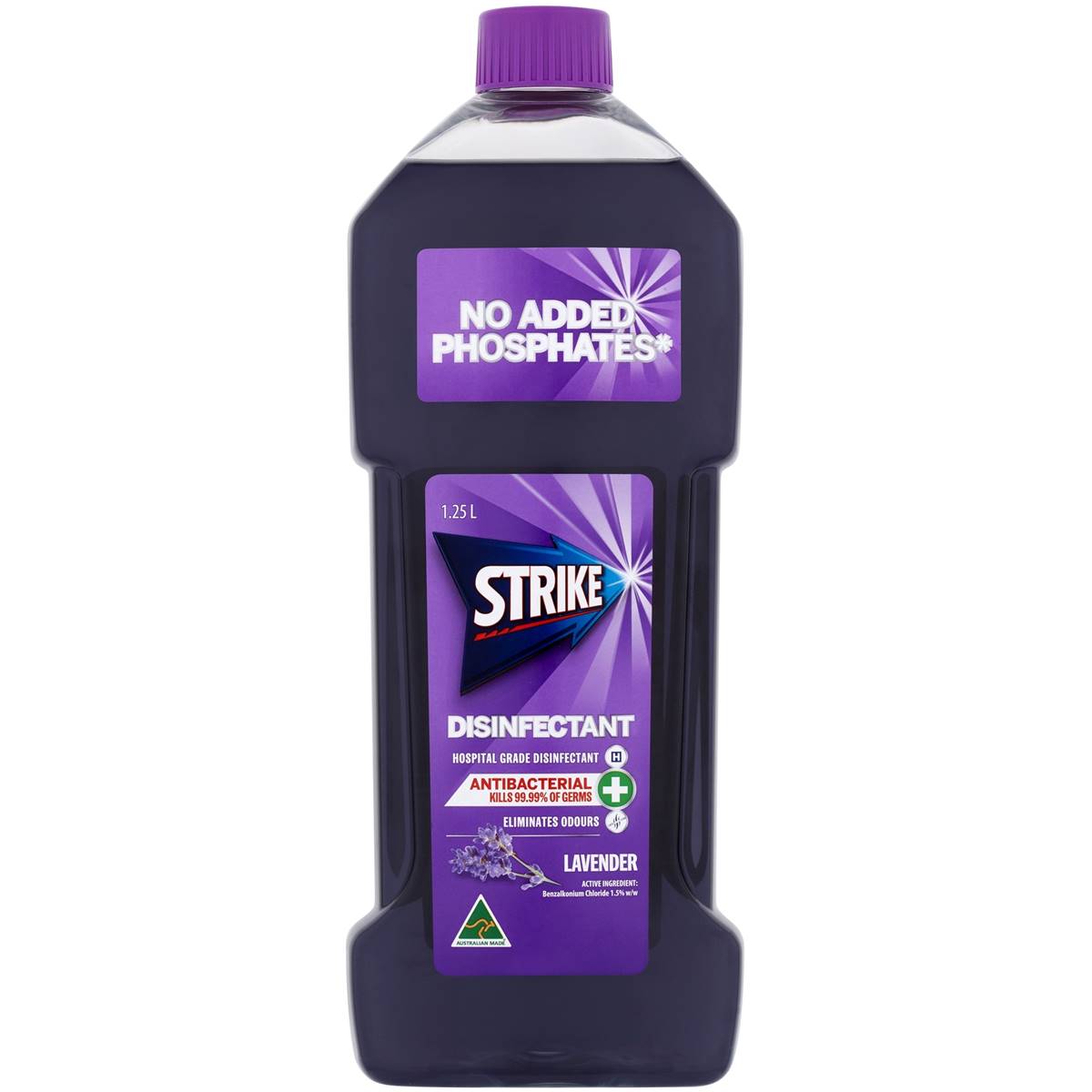 Strike Disinfectant Lavender 1.25l Woolworths