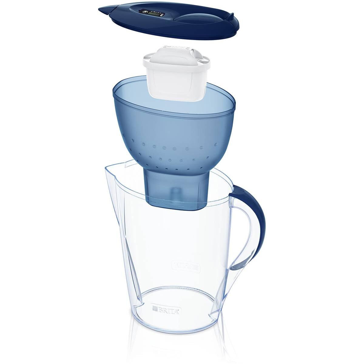 Brita Marella Water Filter Jug Blue 2.4l Woolworths