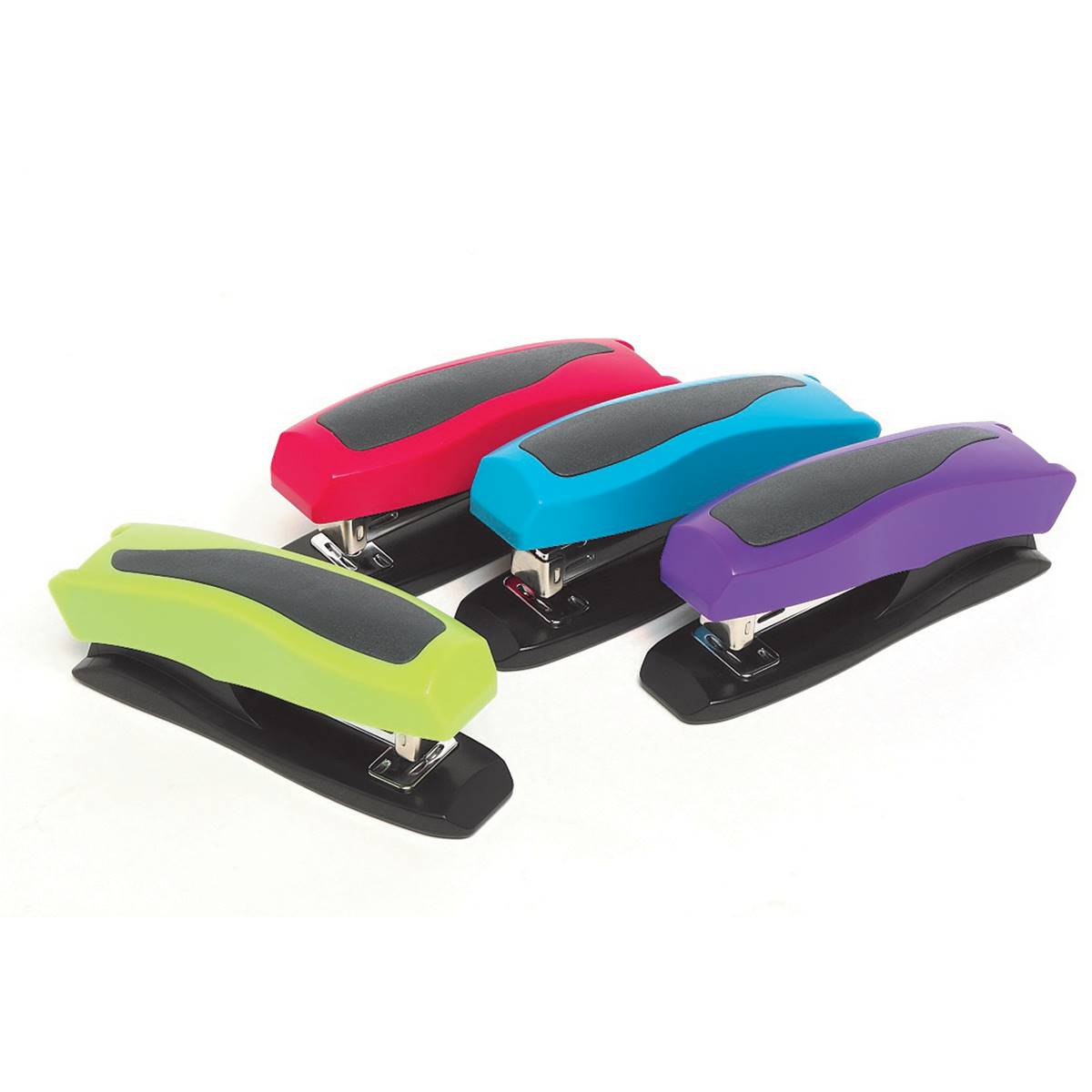 Marbig Stapler Plastic Half Strip Assorted