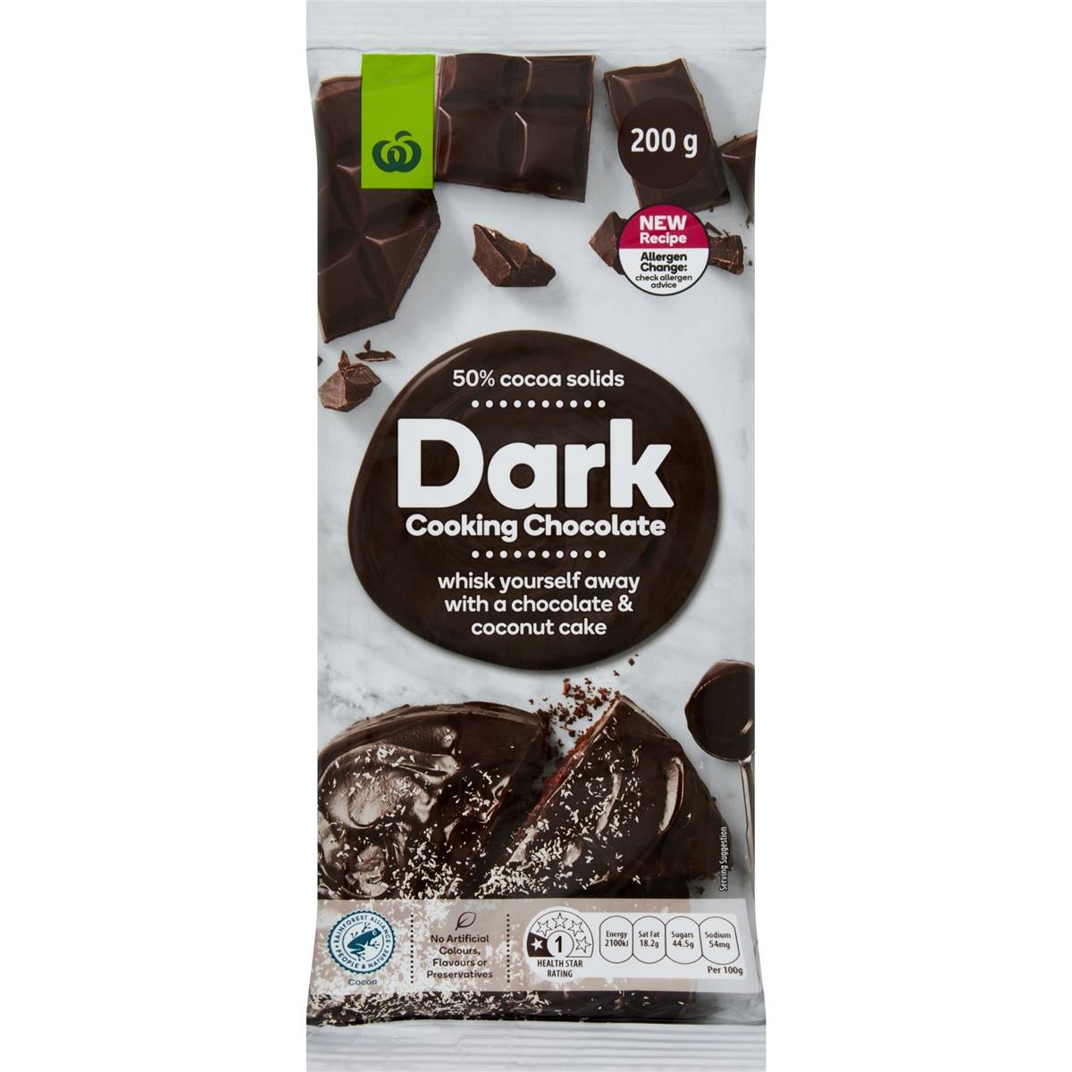 Woolworths Cooking Chocolate Dark 200g Woolworths does-knorr-products-really-have-msg-we-investigated